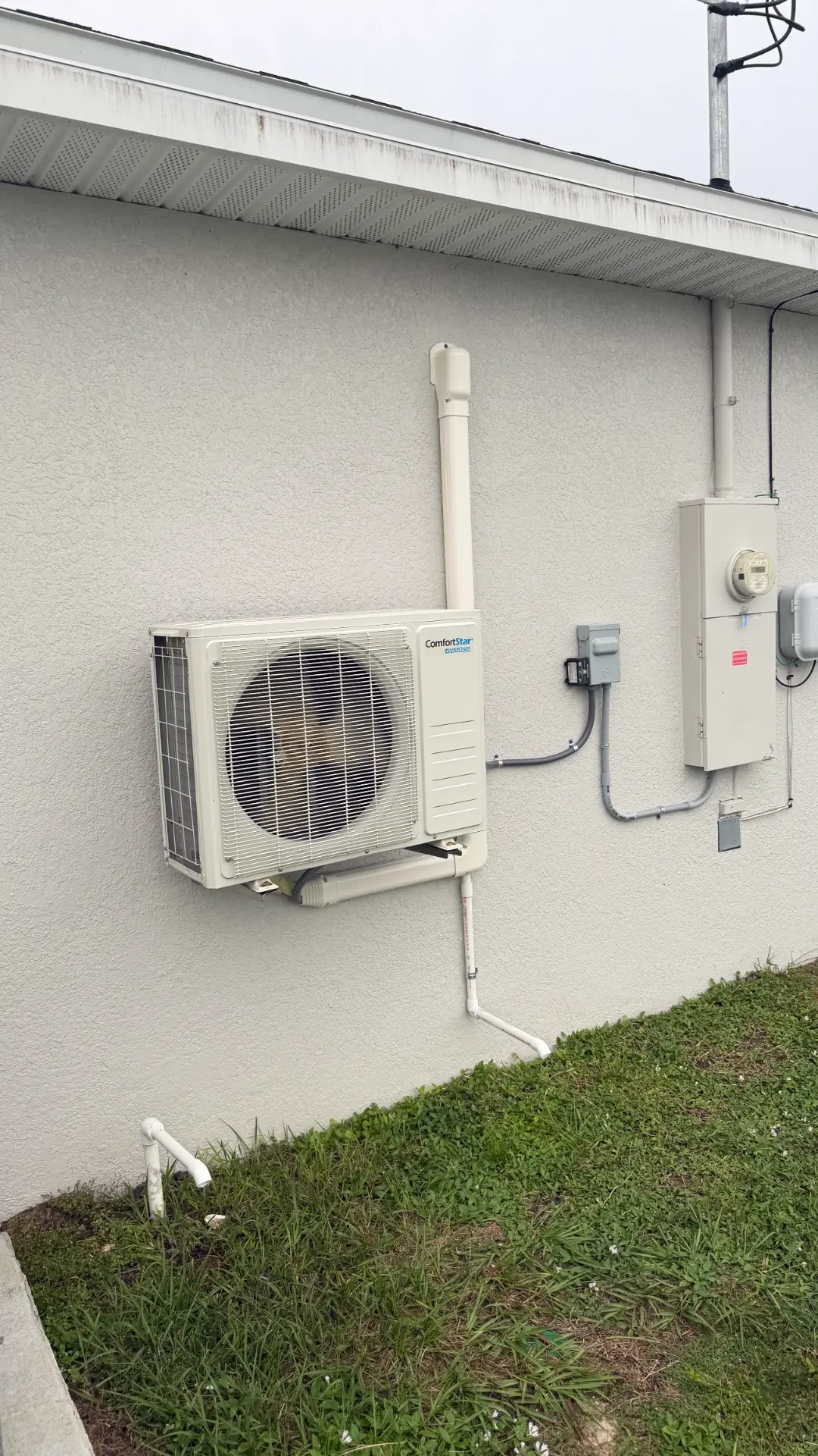 Ductless mini-split install